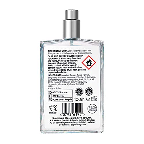 Superdrug Layering Lab Eau De Toilette Perfume Fragrance EDT 100ml (Blossom)