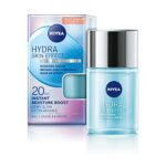 NIVEA Hydra Skin Effect Hyaluronic Acid Serum (100ml), Light Weighted Face Serum Provides Intense 72H Hydration for Plumped Up and Glowing Skin.