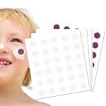 UV Sunscreen Patches | UV Test Stickers,Transparent UV Ray Detection Protection Reminder Self-adhesive For UV Ray Sensing Mgichoom