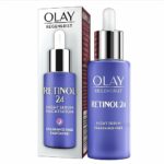 Olay Retinol Serum For Face, 24 Night Serum With Retinoid Complex + Vitamin B3, Firming Anti-Ageing Face Serum, Strengthens & Firms Skin, Visibly