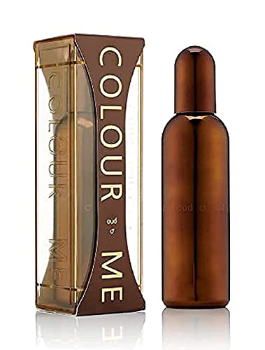 COLOUR ME Oud Perfume for Men. 90ml Eau de Parfum Men, Luxury Fragrance - Mens Aftershave, Long Lasting Fragrance for Men by Milton-Lloyd