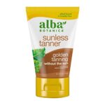Alba Botanica Sunless Tanning Lotion, 4 Ounce