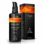 Vitamin C Serum for Face with Hyaluronic Acid 100 ml, Brightening Serum for a Rejuvenated & Glowing Skin, Face Serum for Women - Organic Aloe Ver