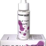 Fake Tan Drops by Treasury Bronze London - MASSIVE 50ml Bottle - Add Self Tanning Drops to Skin Care For Sensitive Skin Dermatologist Approved Cl