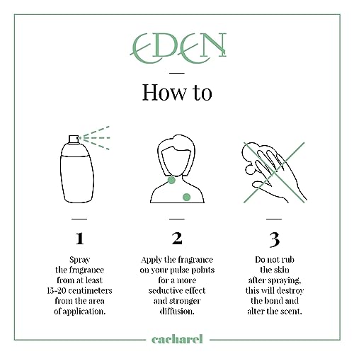 Cacharel - Eden - Eau de Parfum Women's Perfume - Seductive, Sensual fragrance for Every Occasion