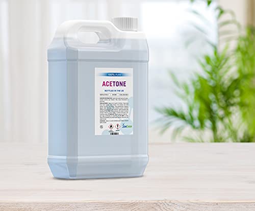 Acetone 5 Litre Acrylic Nail Remover Premium UV/LED Gel Nail Polish Remover 5L