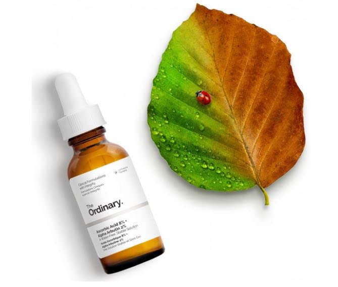 The Ordinary Original Ascorbic acid 8% + Alpha Arbutin 2% | 30ml | highlighter serum for uneven skin tones | cloud. salts