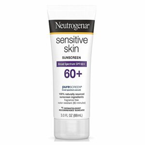 2 x Neutrogena Sensitive Skin Sunb Lock Face Lotion SPF 60