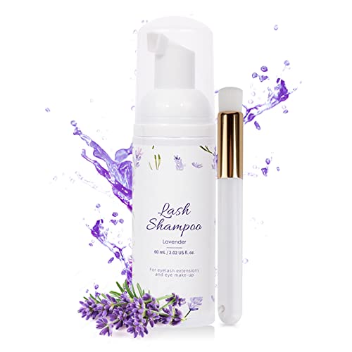 Eyelash Extension Cleanser, Lash Shampoo for Eyelash Lash Shampoo Cleaner Eyelash Extension Shampoo For Eyelashes Cleansing Extension Cleanser Re