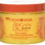 Creme Of Nature Argan Oil Day Night Hair and Scalp Conditioner, 4.76 oz / 135 g