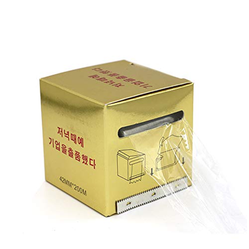 Eyebrow Tattoo Plastic Wrap, Tattoo Preservative Film, Professional Eyebrow Tattoo Makeup Supplies for Eyebrow Eyeline Tattoo Lip and Tattoo, Cov