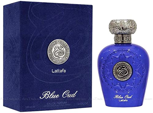Opulent Oud Musk Blue Black White By Lattafa Halal Attar EDP Spray Perfume 100ml french Arabian Perfumes(Opulent Oud)