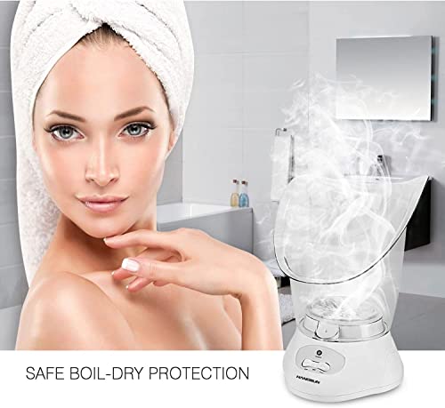 Hangsun Facial Steamer FS80 Face Steamer Professional Facial Mist and Sauna Inhaler Spa For Acne Treatment (with Aromatherapy Diffuser)