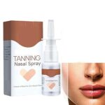 Bronzemist Tanned Nasal Spray,Tanned Sunless Spray,Deep Tanned Dry Spray,Sunless Tanned Mist,Self-Tanning Facial Mist,Healthy Bright Black Skin (