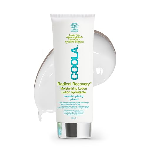 Coola Radical Recovery After Sun Lotion, Soothing and Hydrating Formula, 70 Percent + Organic and Cruelty Free, 180 ml