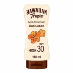 HAWAIIAN TROPIC - Satin Protection | Sun Lotion with Mango and Shea Butter SPF 30 | 180 ml