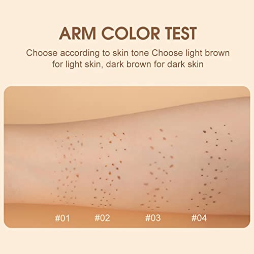 Freckle Pen, Freckle Makeup Pen Waterproof Long-Lasting Soft Spot Pen For Natural Like-real Makeup, Natural Freckle Pen Easy Makeup Tool For a Na