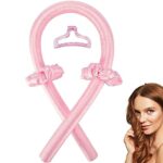 Heatless Curling Rod Headband, Silky Heatless Hair Curler with Hairpin, Hair Rollers Sleeping Soft Headband To Sleep In Overnight, No Heat Wave H