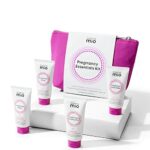 Mama Mio Pregnancy Essentials Gift Set | Travel Size Starter Kit | Stretch Mark Protection Trial Kit