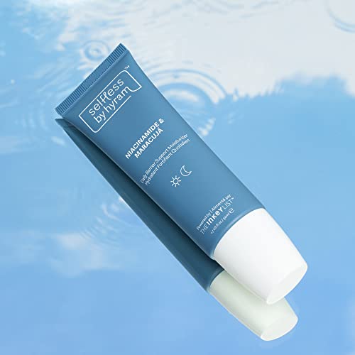 Selfless by Hyram Niacinamide and Maracuja Daily Barrier Support Face Moisturiser for Stronger Healthier Skin 50ml