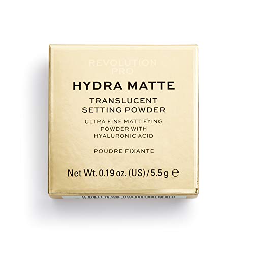 Revolution Pro, Hydra, Matte, Setting Powder, Translucent, 5.5g