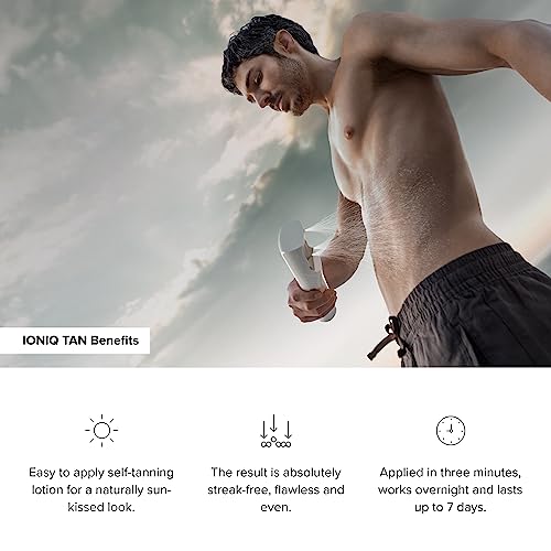 IONIQ Skincare TAN Medium Cartridge - Premium self-tanning for a streak-free, natural glow in 3 minutes lasting up to 2 weeks - Vegan, nourishing