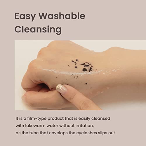 HEIMISH Dailism Smudge Stop Mascara - 0.32oz/9g (Curling) | Non-Smudging, Curling Mascara | Washable, Non-Clumping, Waterproof Mascara for Eye Ma