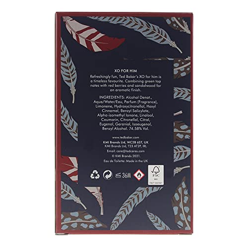 Ted Baker London XO Extraordinary For Him 100 ml (Pack of 1)