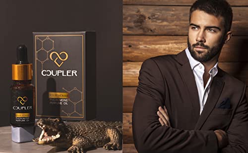 Pheromone Cologne for Men - Pheromone Perfume for Men COUPLER -Pheromones for Men-Male Cologne 10m