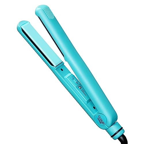 CLOUD NINE Retro Hair Straighteners - Mineral Infused Plates, Fast Heat Up - 190°C Temperature and Floating Plates Ideal for Thin to Medium Thick