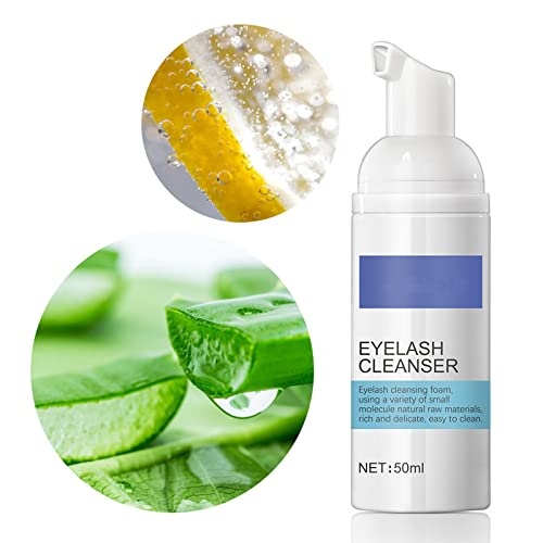 Eyelash Extension Cleanser, Lash Shampoo for Eyelash Lash Shampoo Cleaner Eyelash Extension Shampoo For Eyelashes Cleansing Extension Cleanser Re