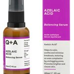 Q+A Azelaic Acid Balancing Serum, Containing Pore Minimising Zinc PCA and Antioxidants for Fresher and Smoother Skin, 30ml