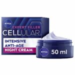 NIVEA Hyaluron Cellular Filler Anti-Age Night Cream, Night Cream for Women with Hyaluronic Acid and Magnolia Extract, Anti Wrinkle Night Cream, N