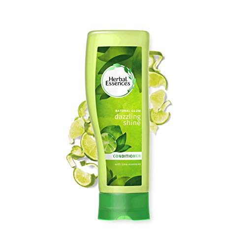 Herbal Essences Dazzling Shine with Lime Essences Conditioner, 400 ml, Pack of 6