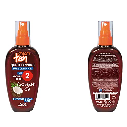 Pharmaid Dream Tan Sunscreen Olive Oil Quick Tanning SPF 2 100 ml