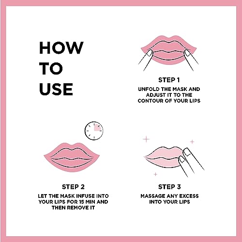 Garnier SkinActive Moisture Bomb Cherry Lip Mask, Enriched With Cherry & Panthenol, Lip Mask For Dry Lips, Nourish & Smooth Lips In 15 Minutes, V