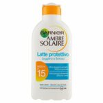 Garnier Ambre Solaire Sun Tan Ultra Light Lotion Light & Silky 200ml SPF15 Water Resistant