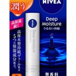 NIVEA LipCare Lip Deep Moisture Unscented SPF16 PA+ 2.2g (Japan Import)