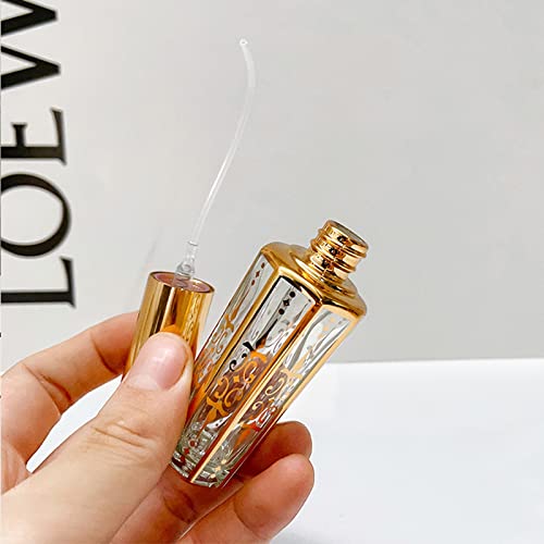 Travel Perfume Atomiser Spray Bottle, Refillable Small Glass Mist Spray Travel Bottle Vintage Hexagon Perfume Travel Bottle Pod Atomizer For Outd