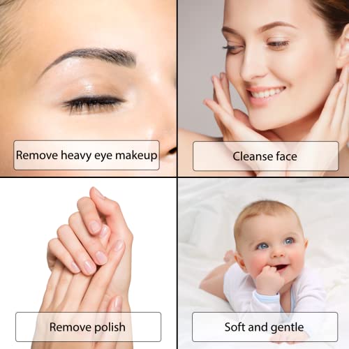 Cotton Tree 100% Pure Cotton, Round Cotton Wool Pads, 120 Count (Pack of 1) White B00FRIAETW_1