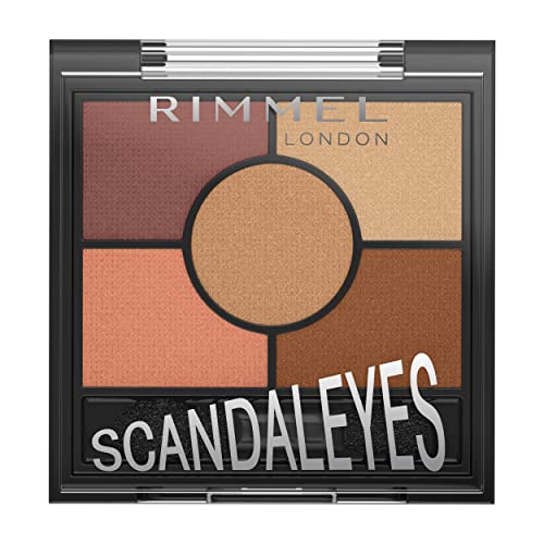 Rimmel London Scandaleyes 5 Pan Eyeshadow Palette Golden Eye, Cream