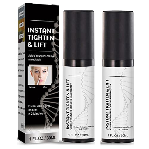 Instant Face Lift Cream, Face, Neck, Eye Tightening & Lifting Serum, Smooth Appearance of Loose Sagging Skin, Puffiness, Fine Lines & Wrinkles Wi