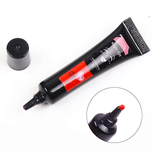 DouborQ Nail Stamping Polish Gel 8ML Nail Art UV Gel Polish For Nail Stamper Plate 12 Colors (12 Colors/Set)