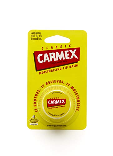 Carmex Lip Balm Pot Mixed Pack of 3 (Cherry, Classic & Wild), 7.5 g (Pack of 3)