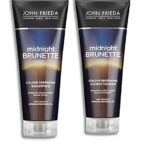 MULTIPLE Brilliant Brunette Midnight Brunette Colour Deepening Shampoo by John Frieda 250ml & Brunette by John Frieda Colour Deepening Conditione
