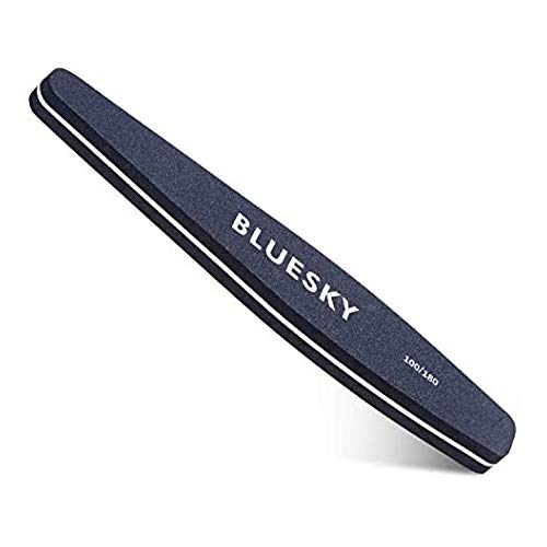 Bluesky Nail Buffer Rhombus, Professional Nail Tool For Gel Nails, Double Sided Dual Grade Grit 100/180, Manicure and Pedicure Accessories