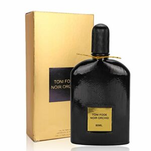80ml Men Perfume, Natural Fragrance Long Lasting Male Perfume Gift Gold for Many Occasions, Long-lasting Male Perfume, Orchid fragrance for Matur