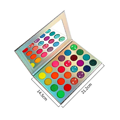 GlitzyGurl Neon Glitter Eye Shadow Palette