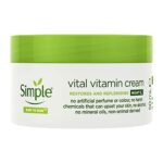 Simple Kind to Skin Vital Vitamin Night Cream restores and replenishes skin face moisturiser 50 ml