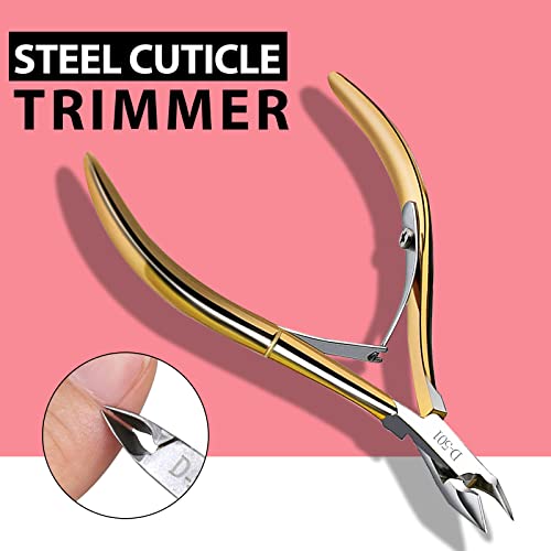 Nail File and Buffer,Teenitor Nail Care kit with Nail File Buffer, Professional Manicure Nail File Block Buffer Polish, Cuticle Nippers, Cuticle